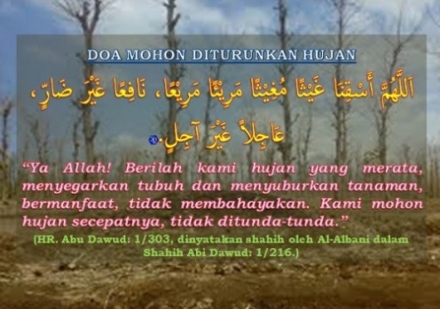 Doa Minta Hujan, Agar Segera Turun Hujan yang Membawa Berkah